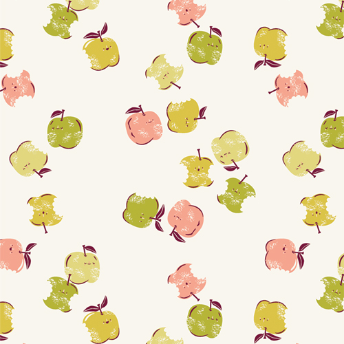 Apple Bites in Flannel from Cottage Grove by AGF Studio (Avail Apr)