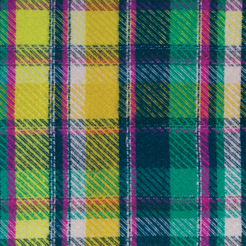 Royal Plaid Sunrise In Flannel From Highlands Flannel By Agf Studio (Avail Jan)