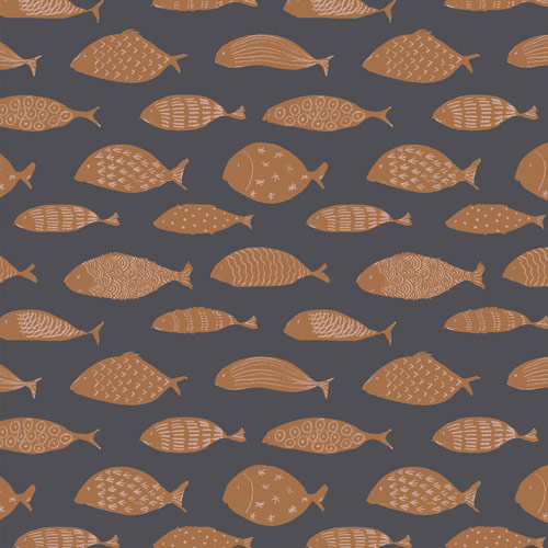 Ripple Dance Ochre from Sgraffito by Katarina Roccella for AGF (Avail Oct)