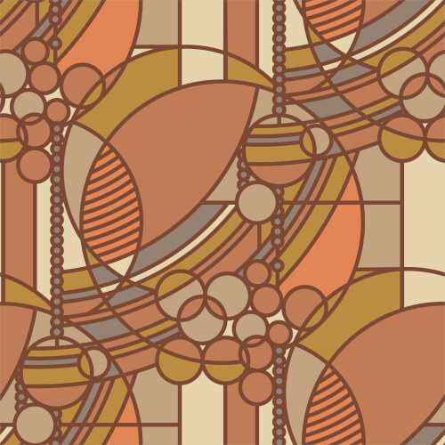 Earth From March Balloons Inspired By Frank Lloyd Wright For Cloud9 Fabrics (Due May)