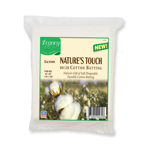 Legacy 80% Cotton/ 20% Polyester Needle Punched No Scrim Crib 152cm (60in) X 114cm (45in)