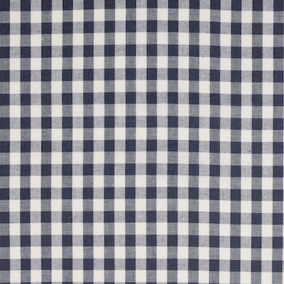 Navy / White Yarn Dyed Small Gingham Check from Kobenz by Modelo Fabrics
