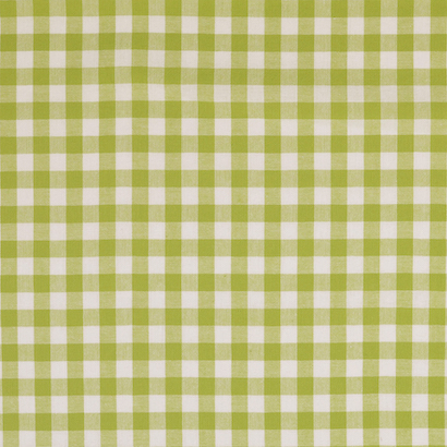 Lime / White Yarn Dyed Small Gingham Check from Kobenz by Modelo Fabrics