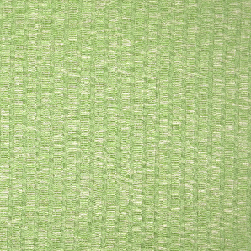 Sete Green Melange Summer Rib Knit Fabric