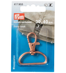 Prym Snap Hook 30 X 40 mm Rose Gold 1 Piece