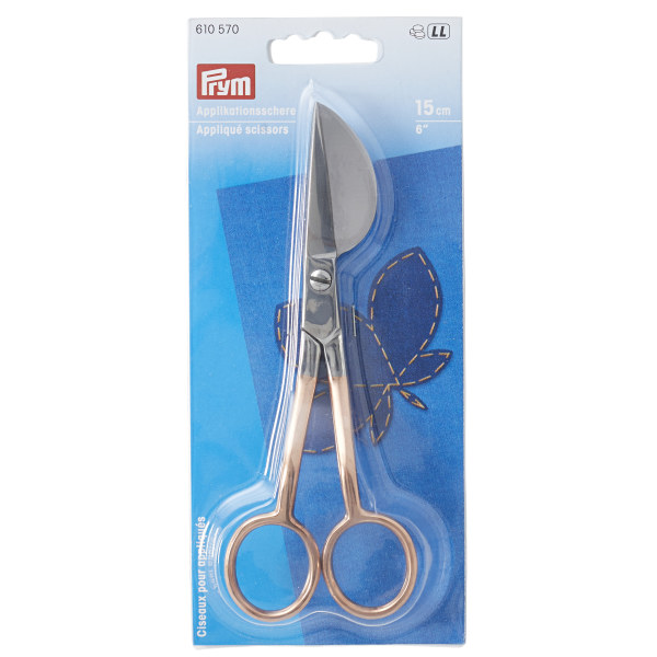 Prym Applique Scissors 6 Inch Rose Gold