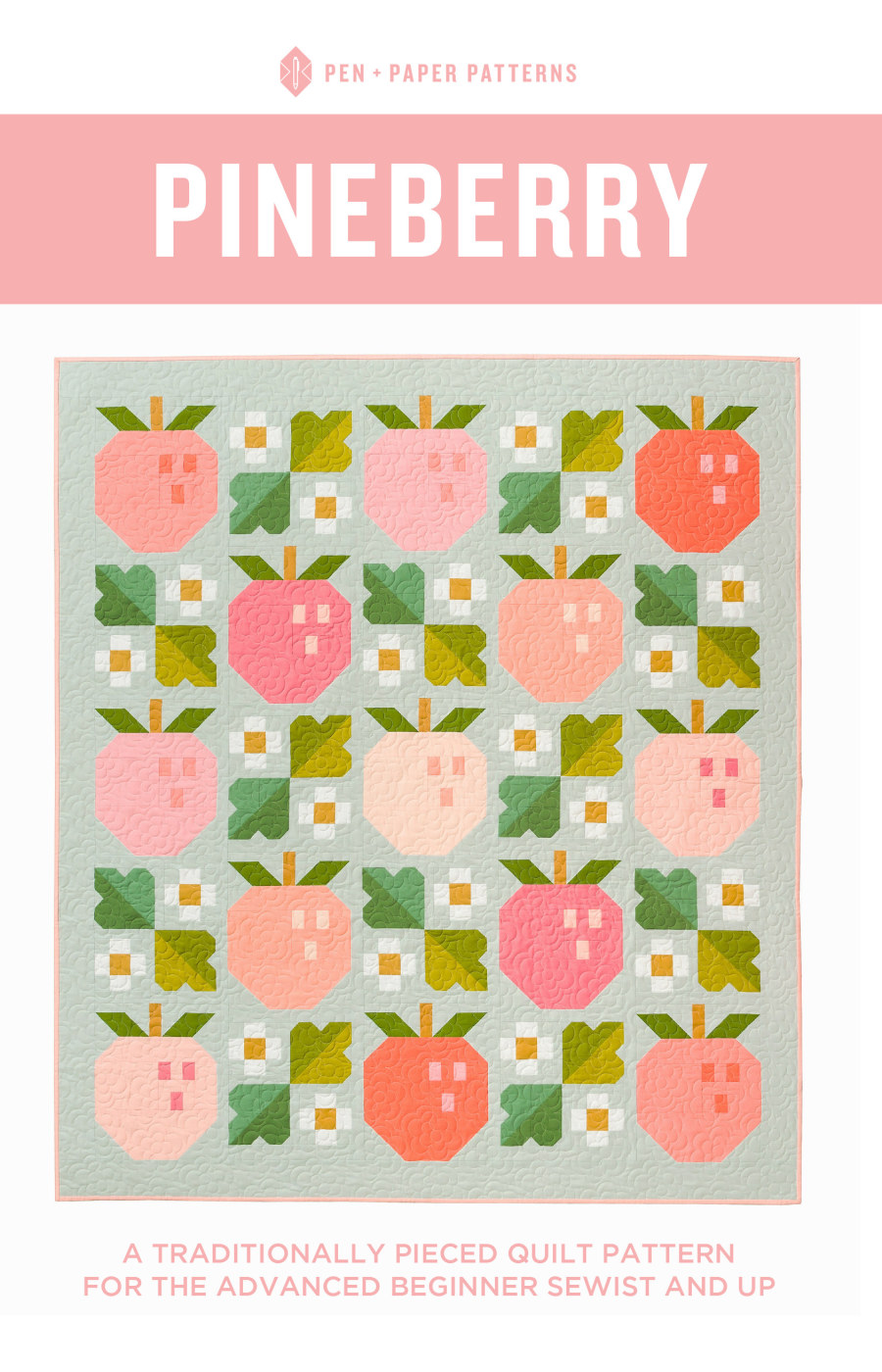 Pineberry Quilt Pattern by Pen + Paper