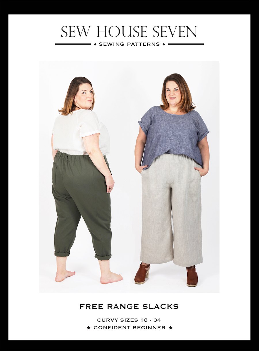 Free Range Slacks Pattern 18-34 by Sew House