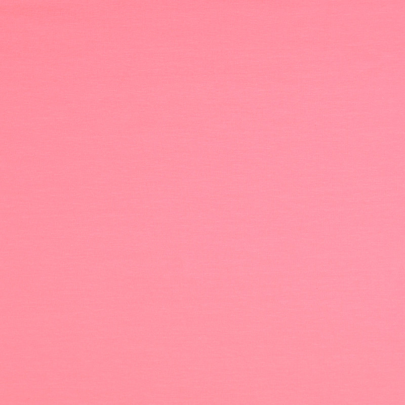 Solid Organic Cotton Knit Jersey Fabric In Pink 0004