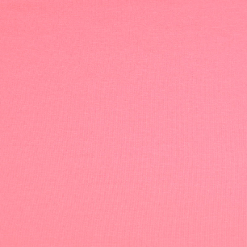 Solid Organic Cotton Knit Jersey Fabric In Pink 0004