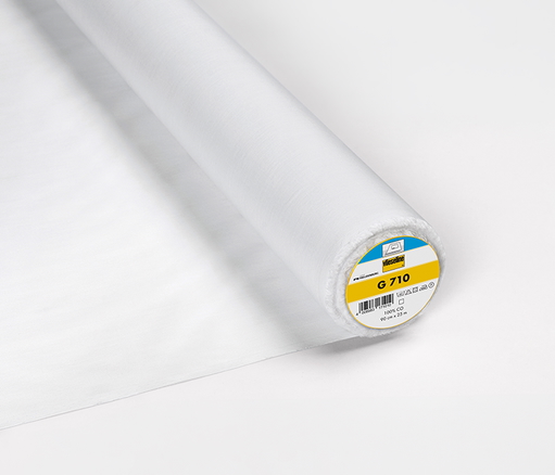 Vlieseline Woven Interlining Light Weight - Fusible 90cm X 25m - White (Avail Dec)