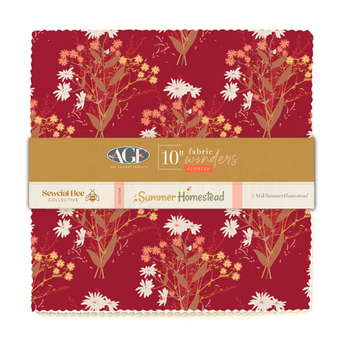 10in Fabric Wonders from Summer Homestead by AGF Sewcial Bee Collective for AGF (Avail Apr)
