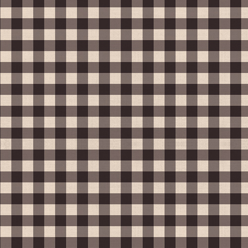 Gingham in Licorice from Picnic Wovens by Suzy Quilts for AGF