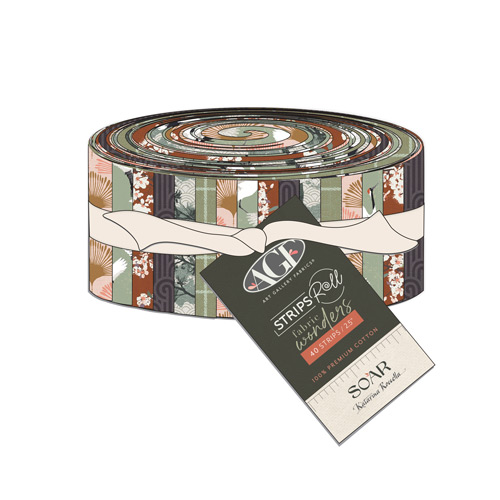 Strips Roll Fabric Wonders from Soar by Katarina Roccella for AGF (Avail Feb)
