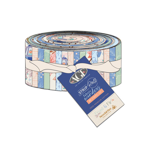 Strip Roll Fabric Wonders from Frost & Fir by AGF Sewcial Bee Collective for AGF