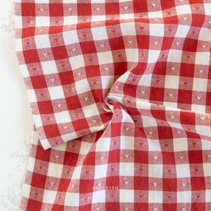 Cherry Gingham Hearts From Queen Of Hearts By Fableism (Avail Mar)