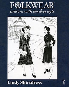 Lindy Shirtdress by Folkwear Patterns