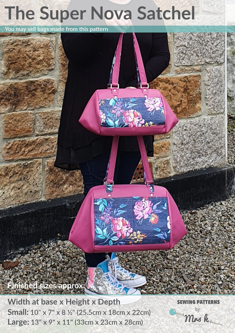 The Supa Nova Bag Pattern by Mrs H