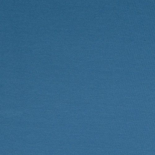 French Navy Cotton Jersey by Modelo Fabrics