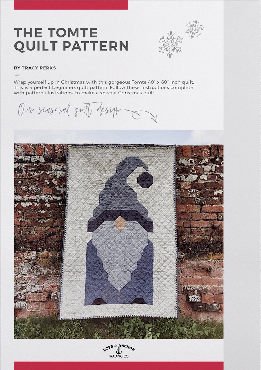 The Tomte Quilt Pattern Booklet by Rope & Anchor Trading