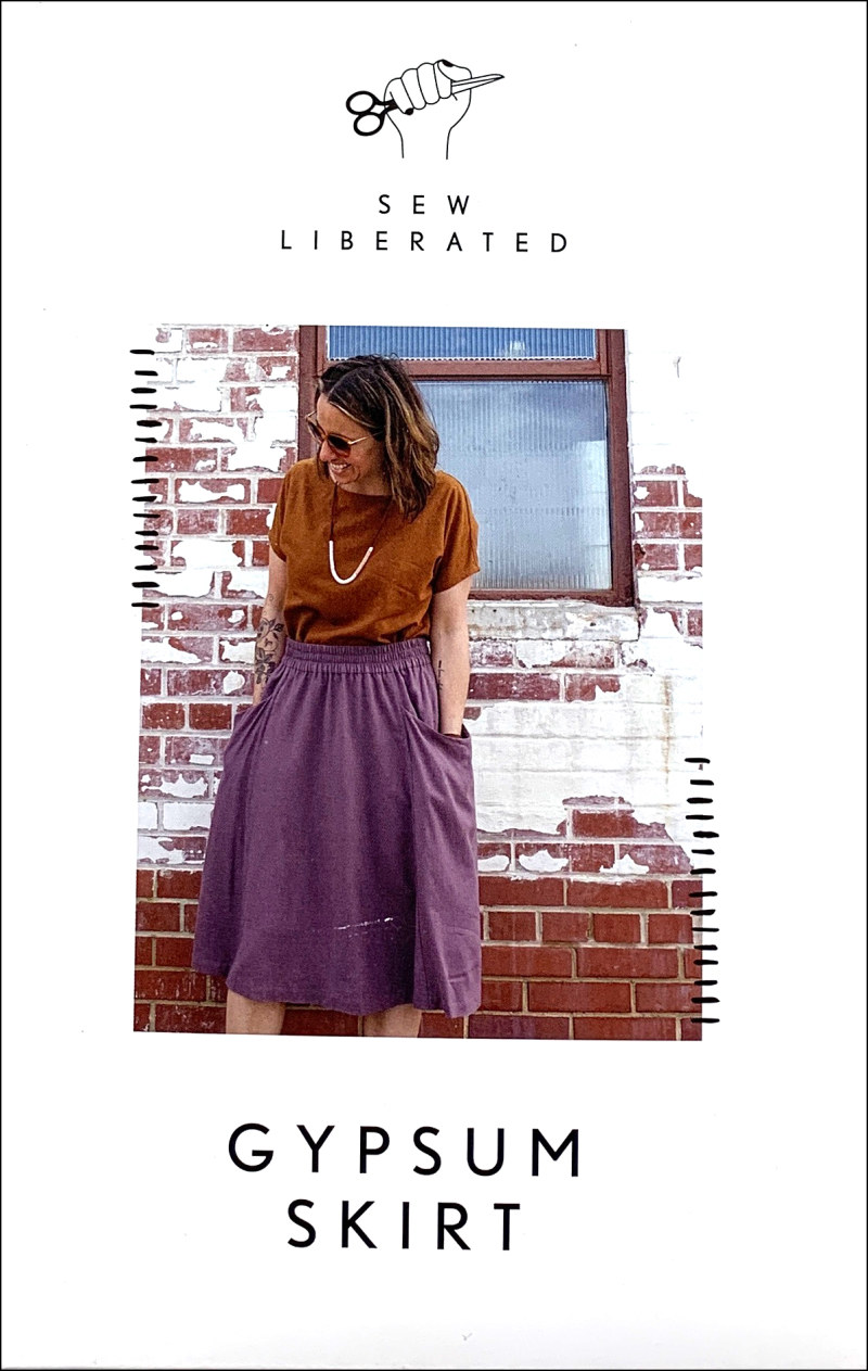 Gypsum Skirt Sewing Pattern By Sew Liberated