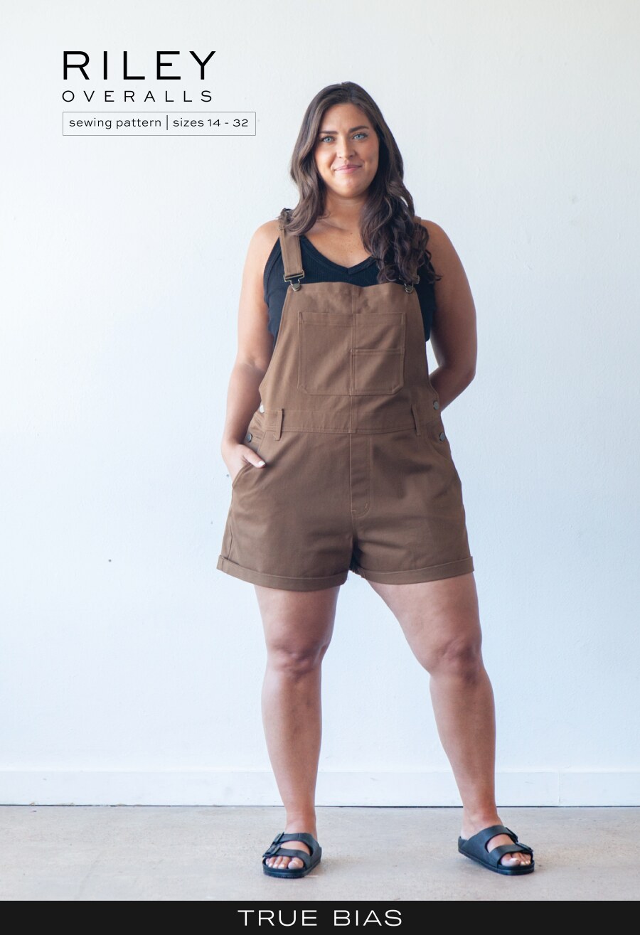 Riley Overall Pattern Size 14-32 By True Bias