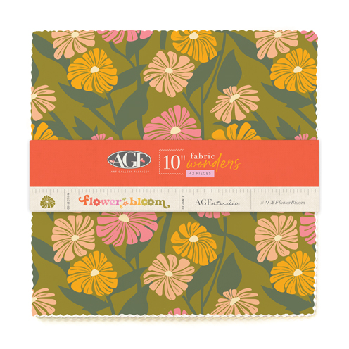 10in Fabric Wonders from Flower Bloom designed by AGF Studio in Cotton