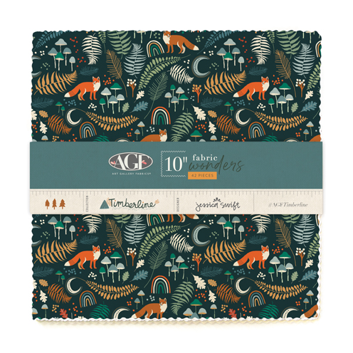 10in Fabric Wonders from Timberline designed by Jessica Swift in Cotton for AGF