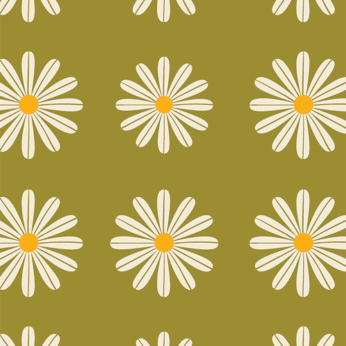 Choose Happy Olive from Flower Bloom designed by AGF Studio in Canvas (Due Apr)