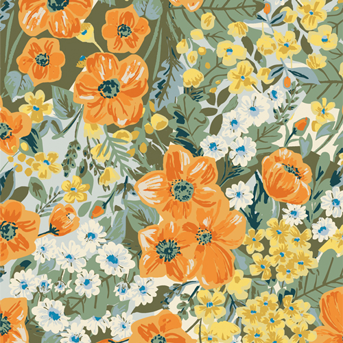 Golden Days in Flannel from Heirloom by Sharon Holland for AGF (Avail Apr)