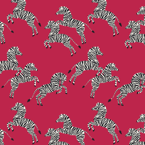 Just Zebras from Zebras by Maria Galybina For Cloud9 Fabrics