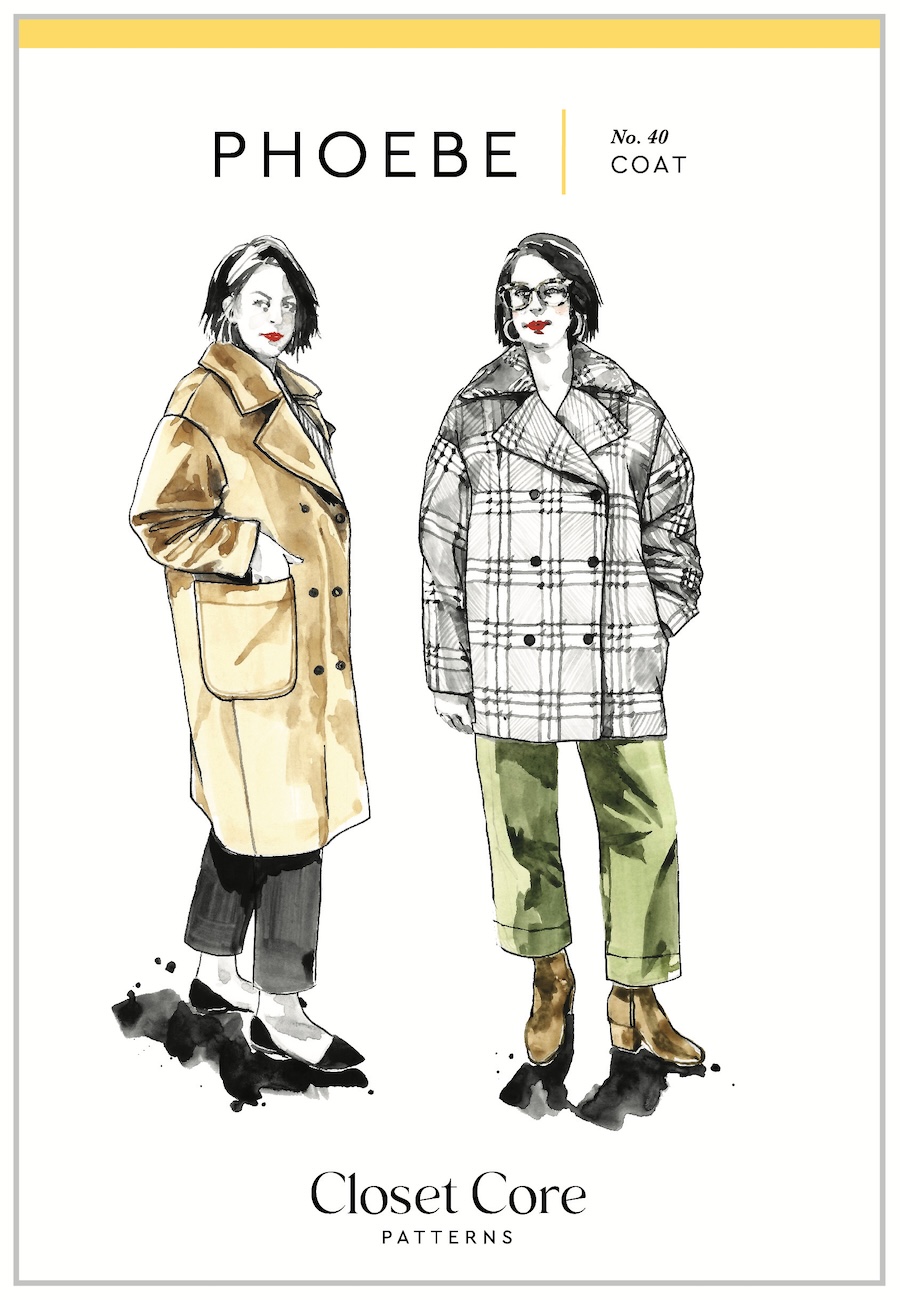Phoebe Coat By Closet Core Patterns