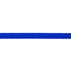 Cobalt Foldover Scalloped Edge Elastic - 12mm X 25m