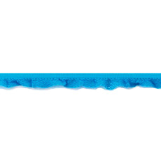 Aqua Ruffle Edge Elastic - 14mm X 25m