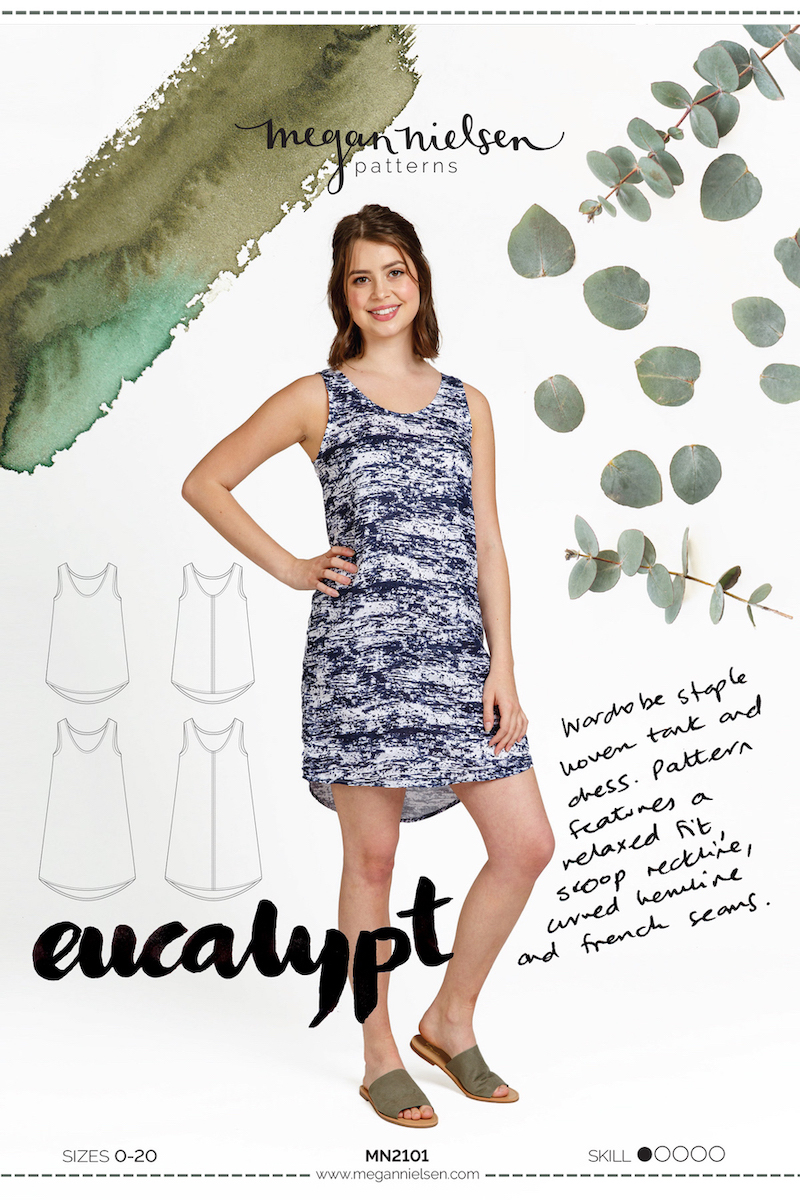 Eucalypt Dress And Tank Pattern - By Megan Nielsen