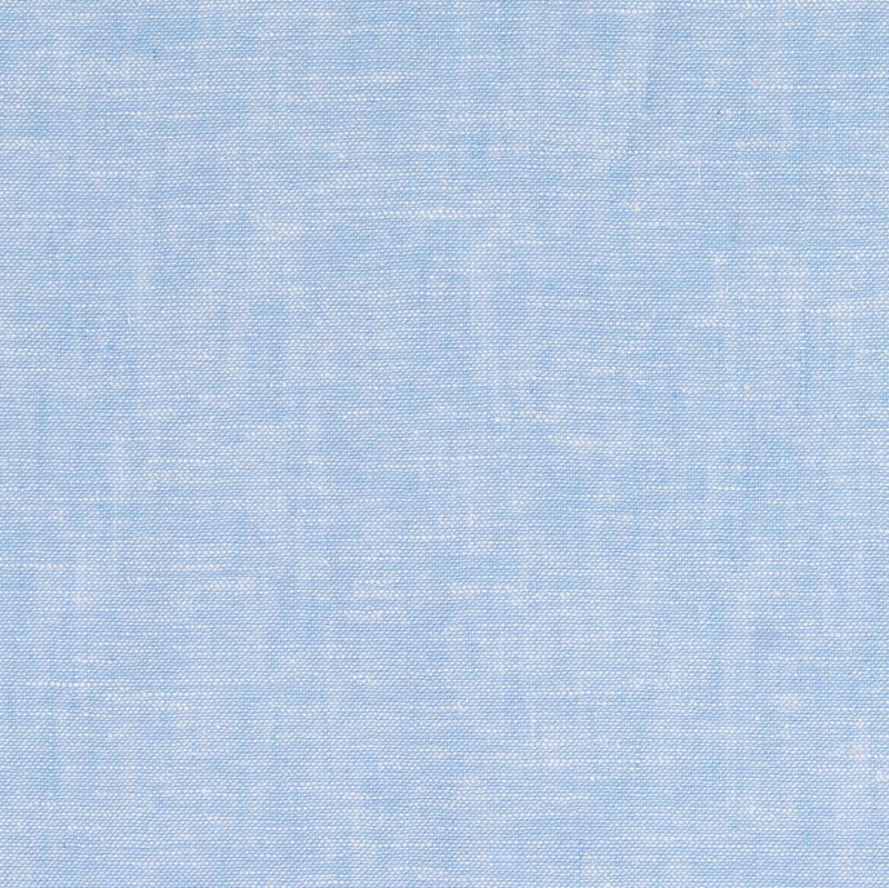 Sky Blue Yarn Dyed Linen Cotton Blend from Carbury by Modelo Fabrics