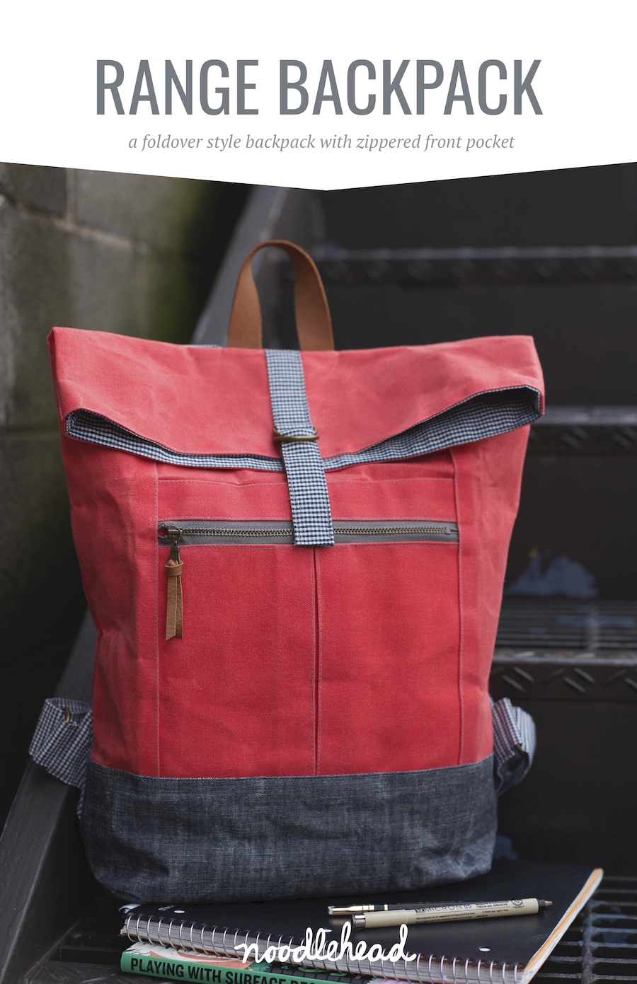 Range Backpack Pattern by Noodlehead