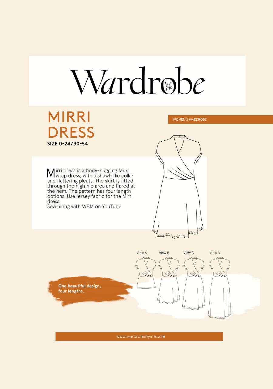 Mirri Dress Pattern By Wardrobe By Me