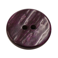 Acrylic Button 2 Hole Textured Without Gloss 23mm Deep Purple