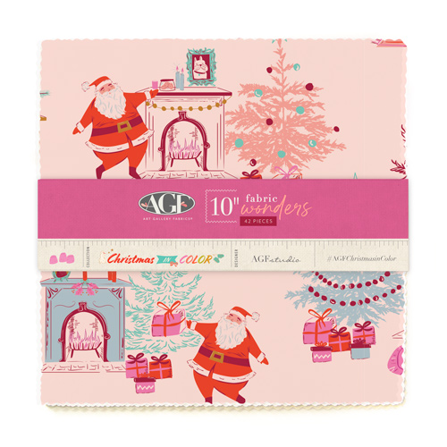 10in Fabric Wonders from Christmas in Color by AGF Studio for AGF
