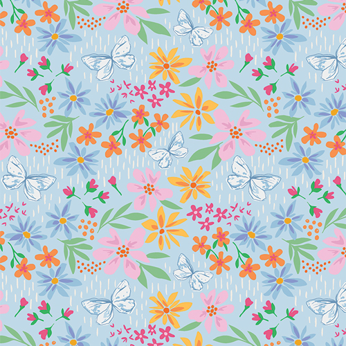 Flying Wild Cloud from Daisy designed by Maureen Cracknell in Rayon for AGF