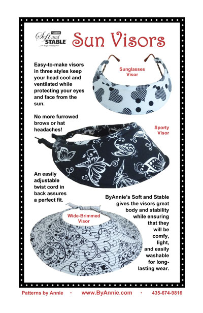 Sun Visors Pattern From ByAnnie (PBA197)