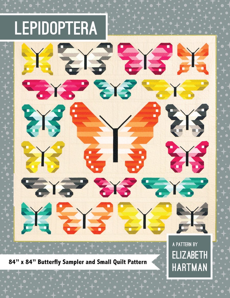 Lepidoptera Quilt Pattern By Elizabeth Hartman