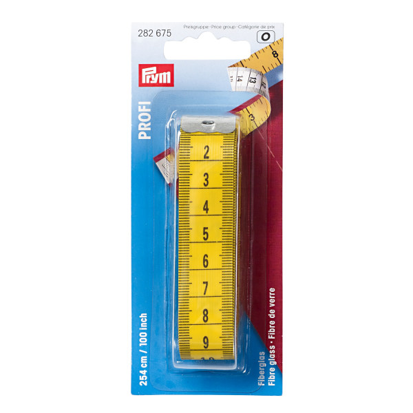 Prym Tape Measure Profi Fibreglass 254cm / 100in