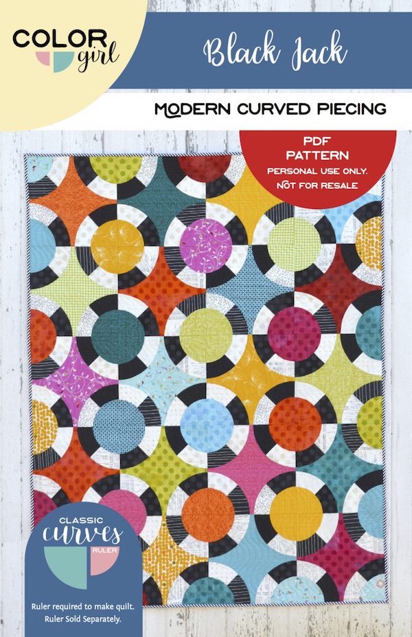 Black Jack Quilt Pattern By Color Girl Quilts