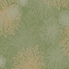 Dusty Olive From Floral Elements By AGF Studio