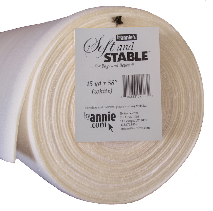 Soft And Stable Foam Stabiliser 58in (147cm) X 15yd (13.7m) Roll White (SS2015)