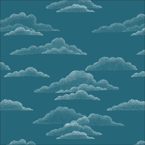 Light Clouds from Baltic Woodland by Maria Galybina For Cloud9 Fabrics (Due Apr)