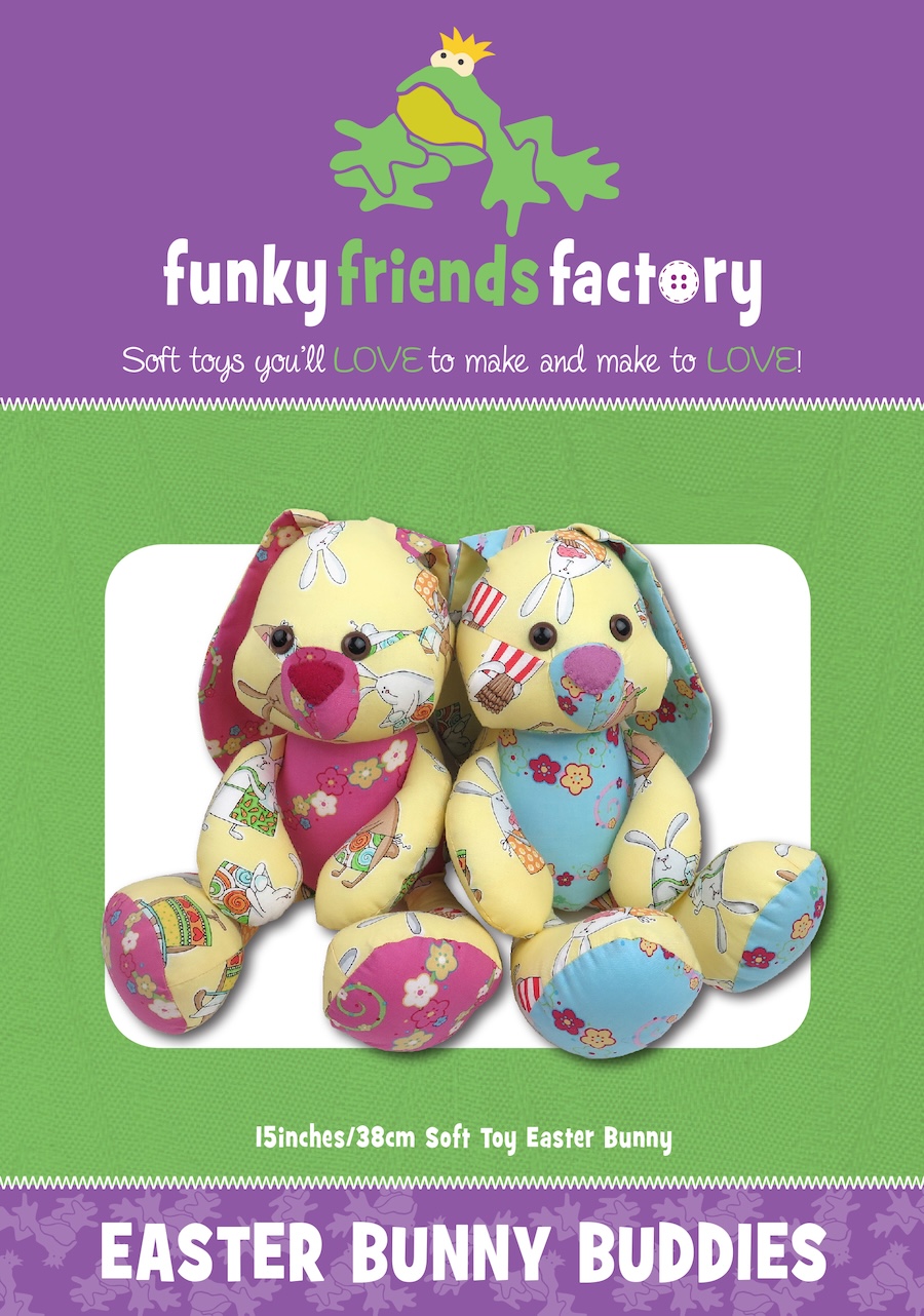 Easter Bunny Buddies Pattern By Funky Friends Factory