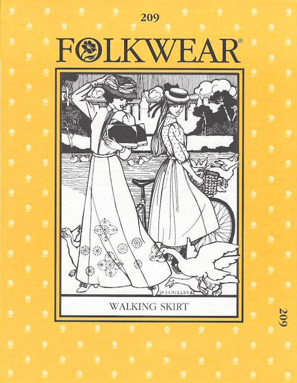 Walking Skirt by Folkwear